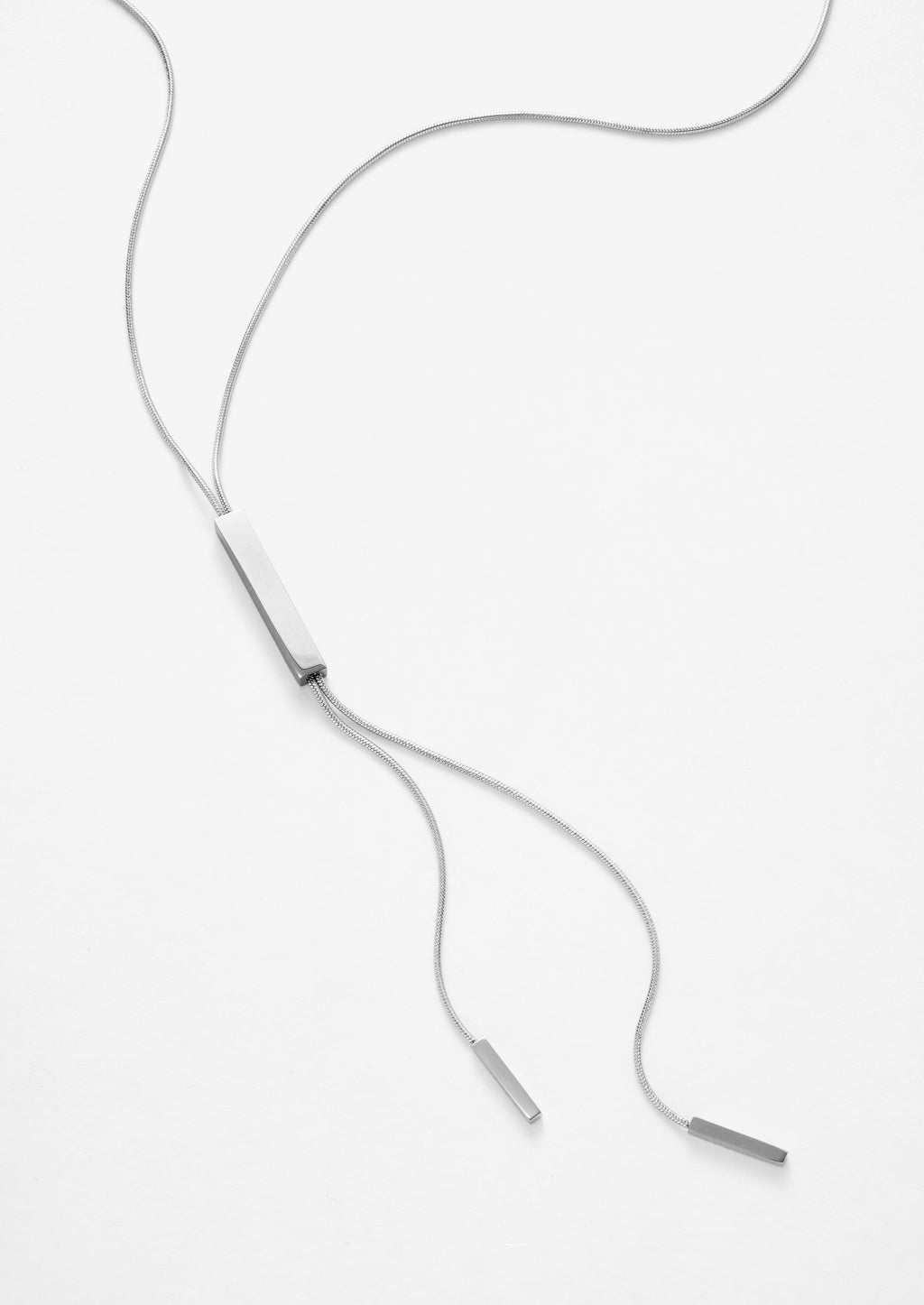 Rectangular Chain Necklace