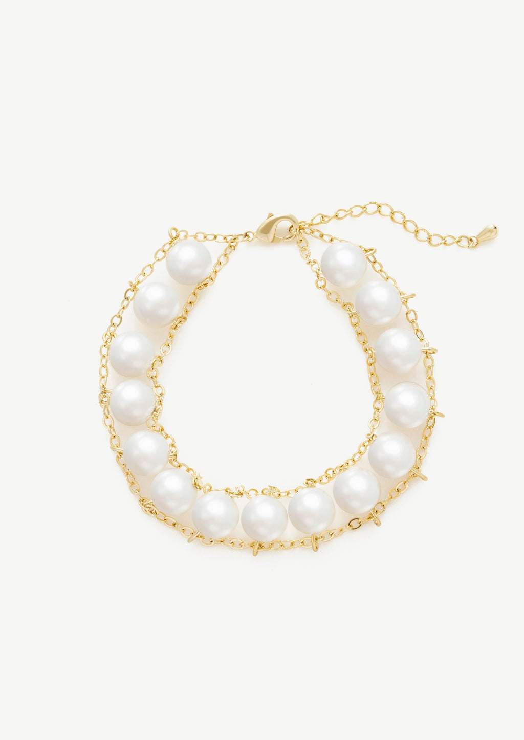 Layered Pearl Bracelet
