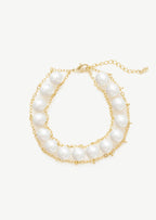 Layered Pearl Bracelet
