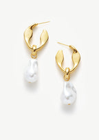 Baroque Pearl Drop Earrings