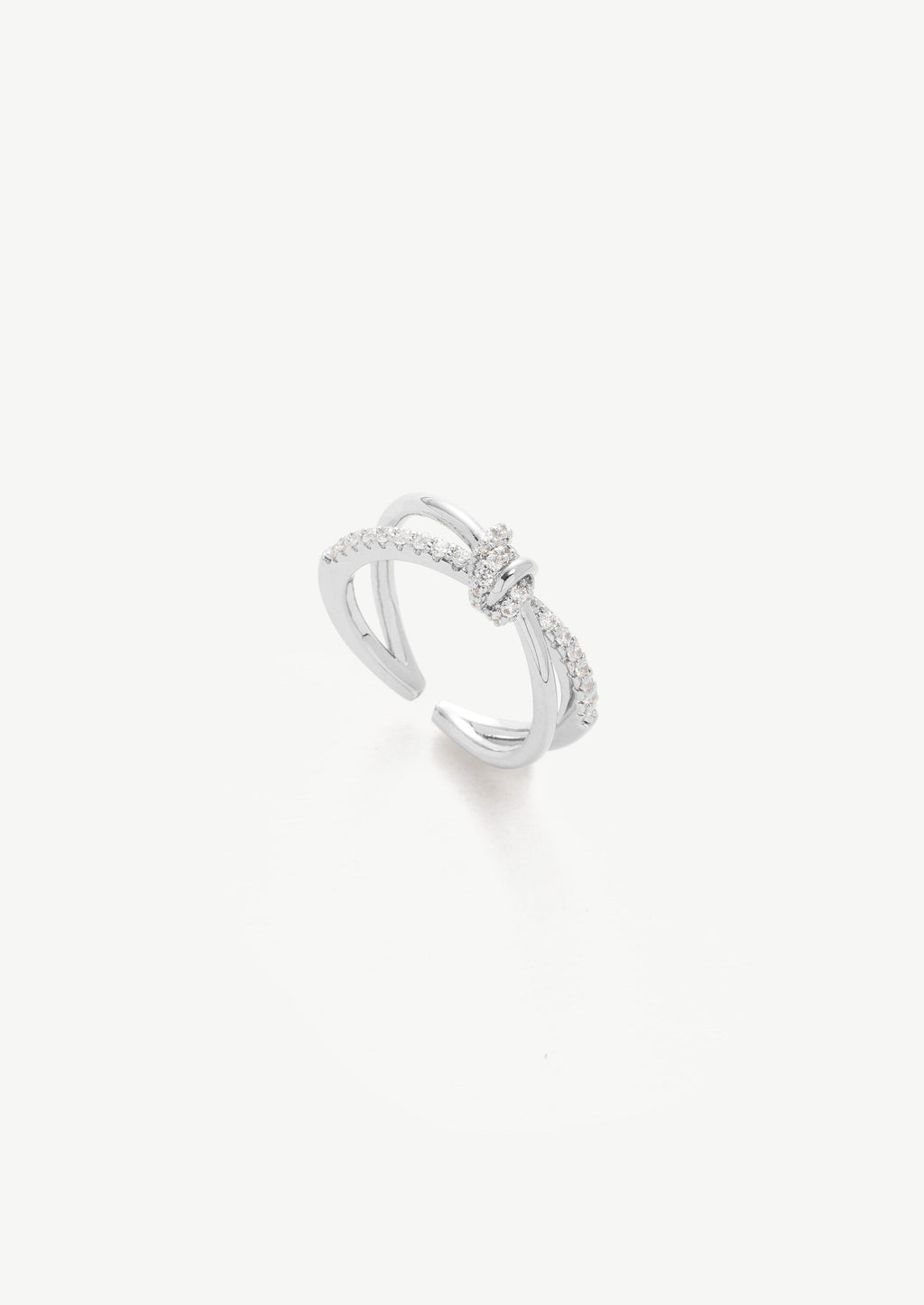 Pave Twist Ring