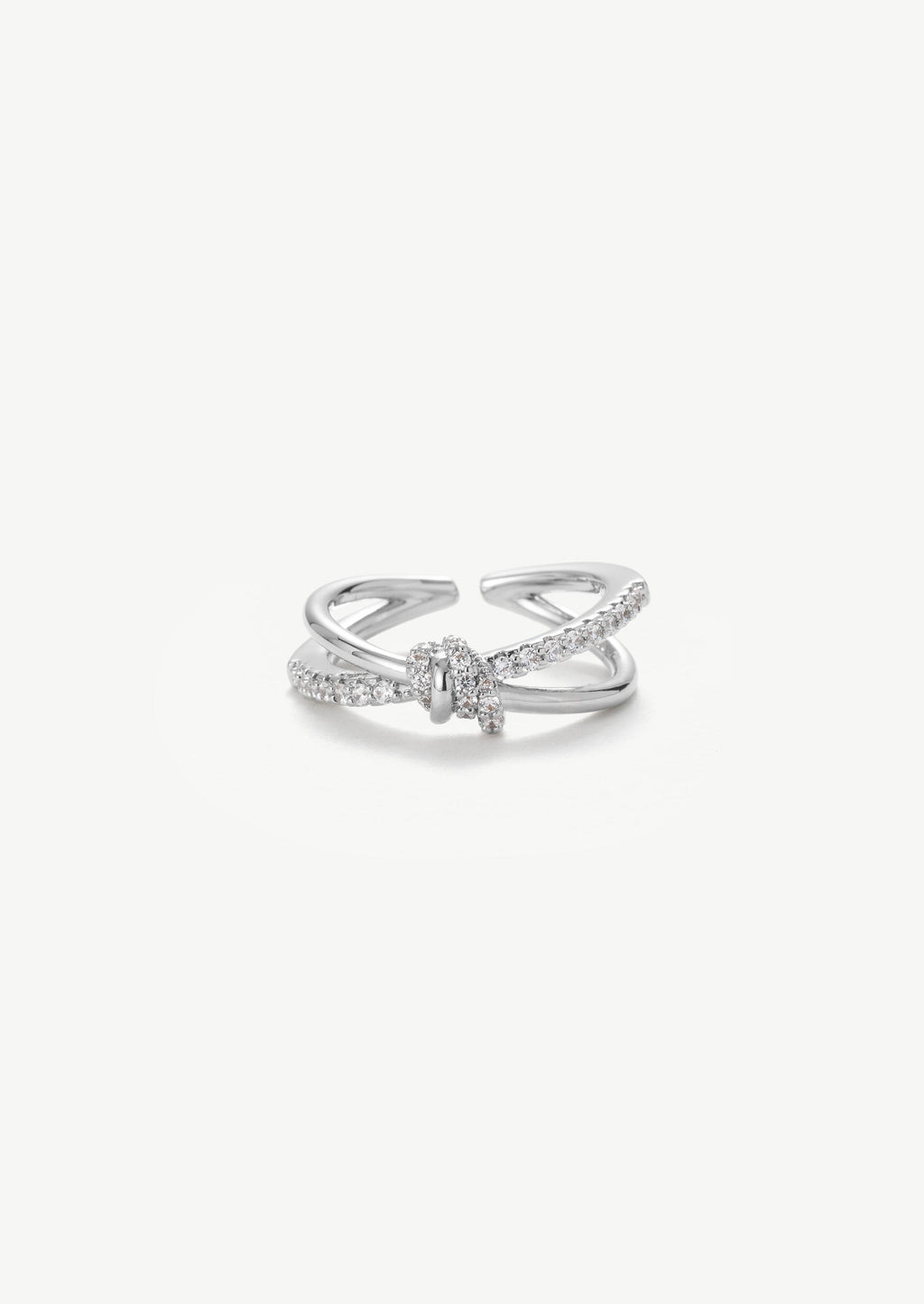 Pave Twist Ring