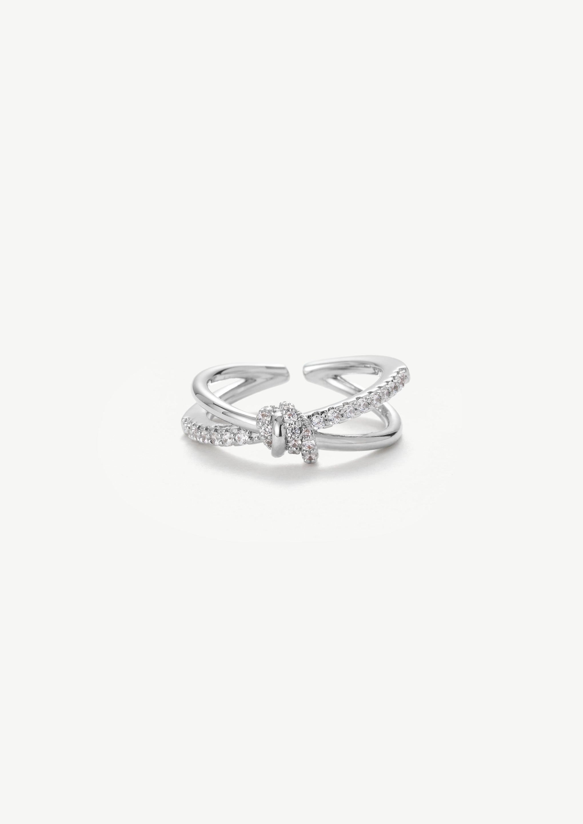 Pave Twist Ring