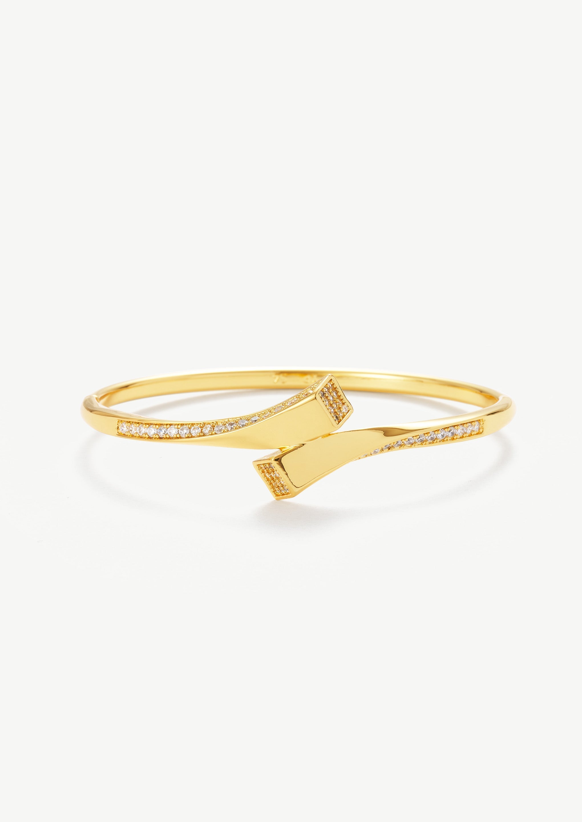 Geometric Bangle Bracelet