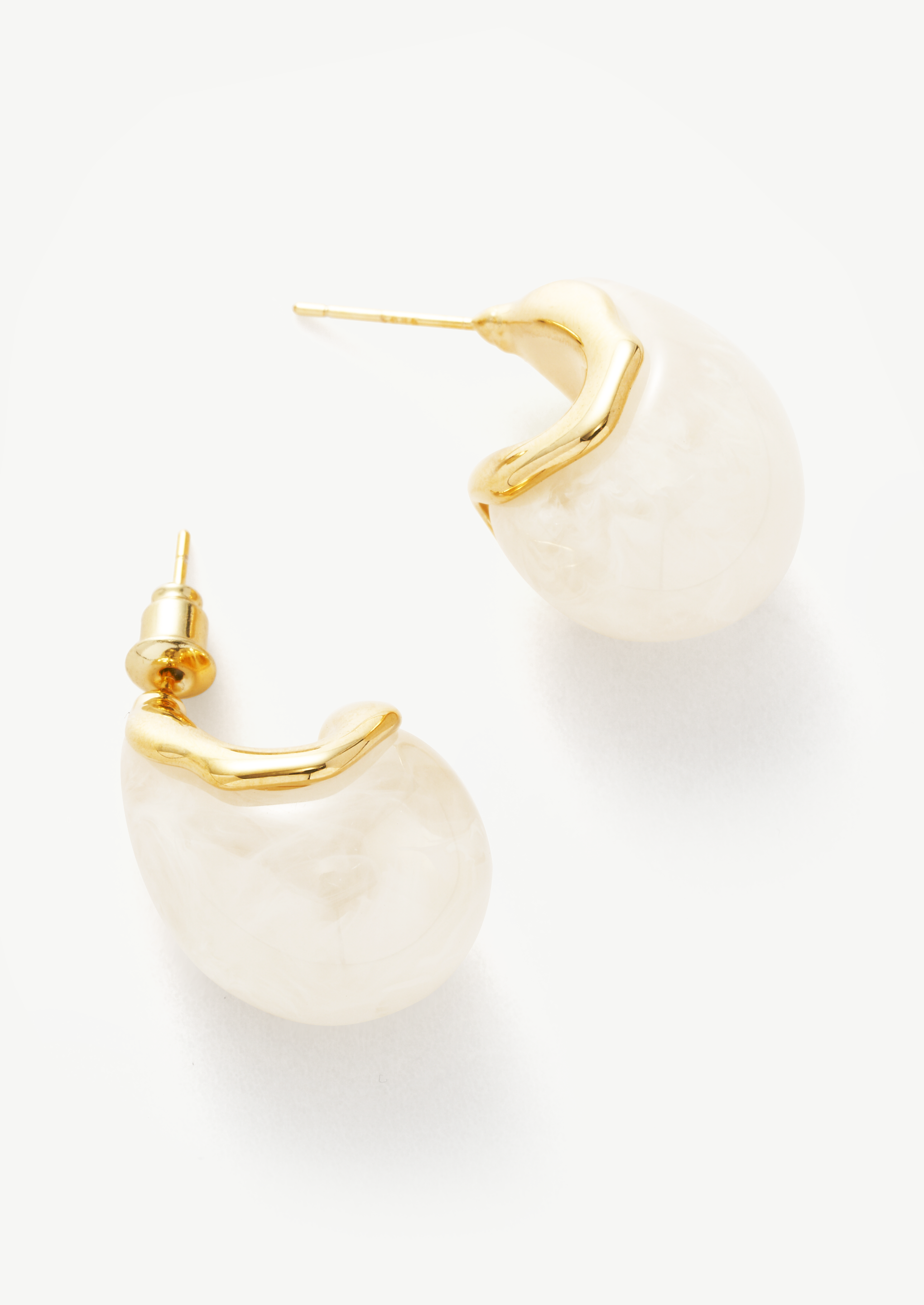 Teardrop Hoop Earrings