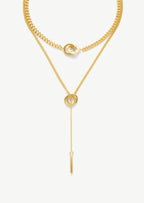 Layered Gold Chain Necklace
