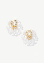 Square Flower Earrings