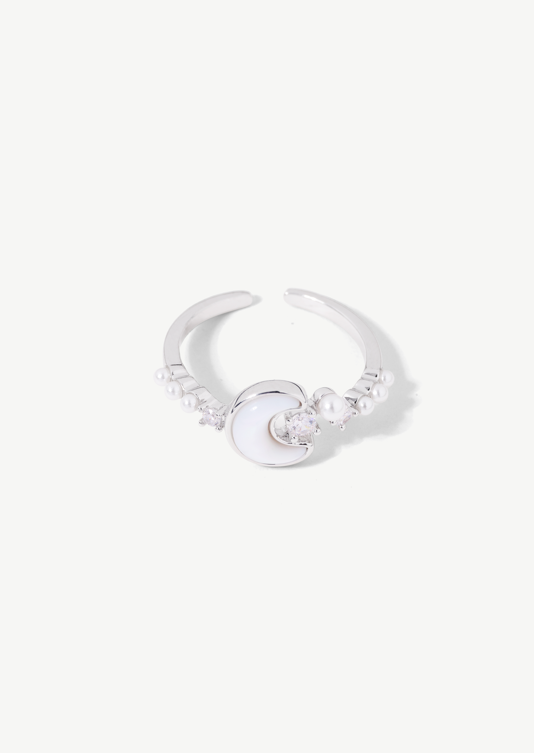 Moon Pearl Ring