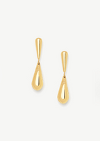 Textured Teardrop Earrings