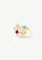 Floral Pearl Ring