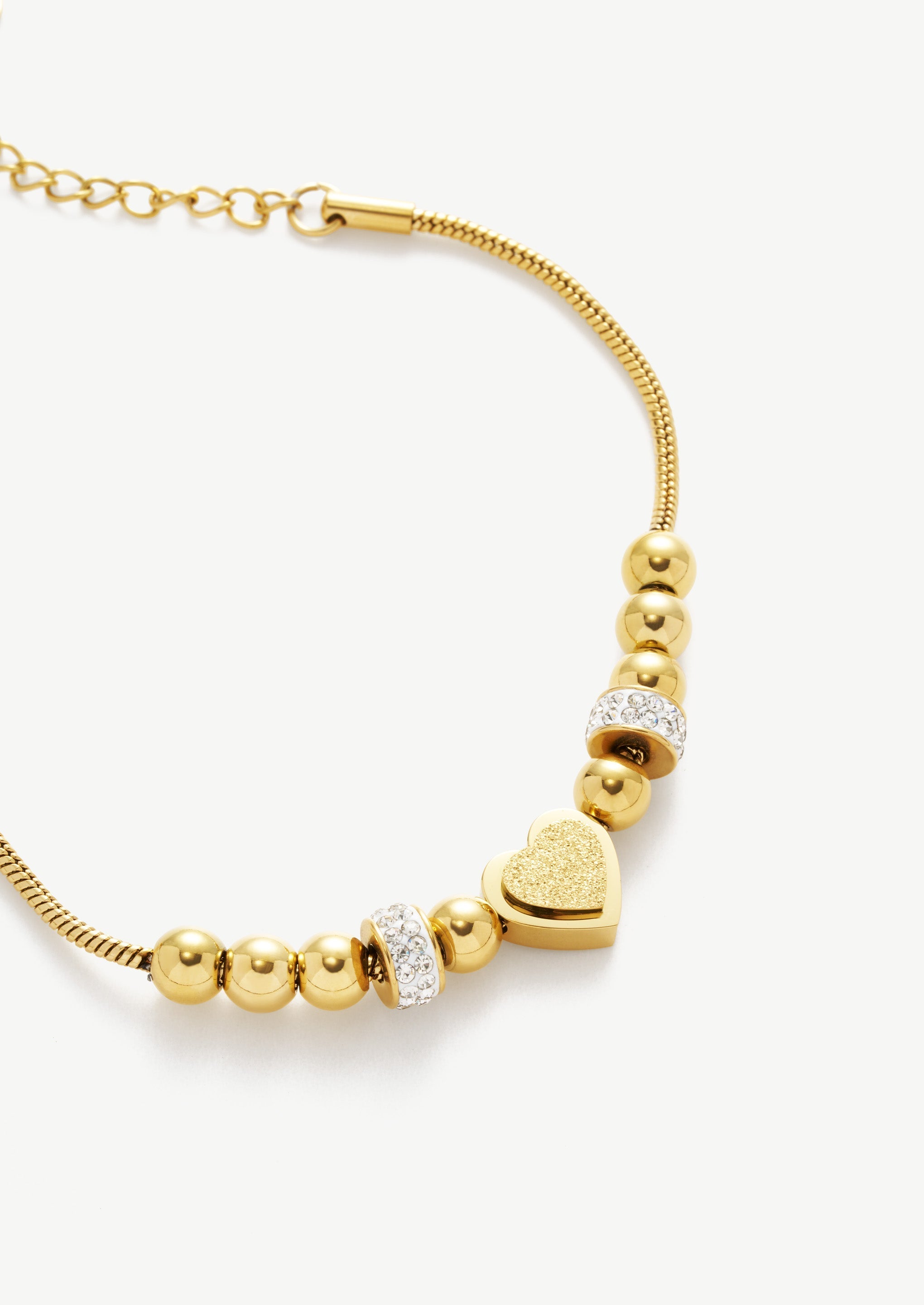 Heart Beaded Bracelet