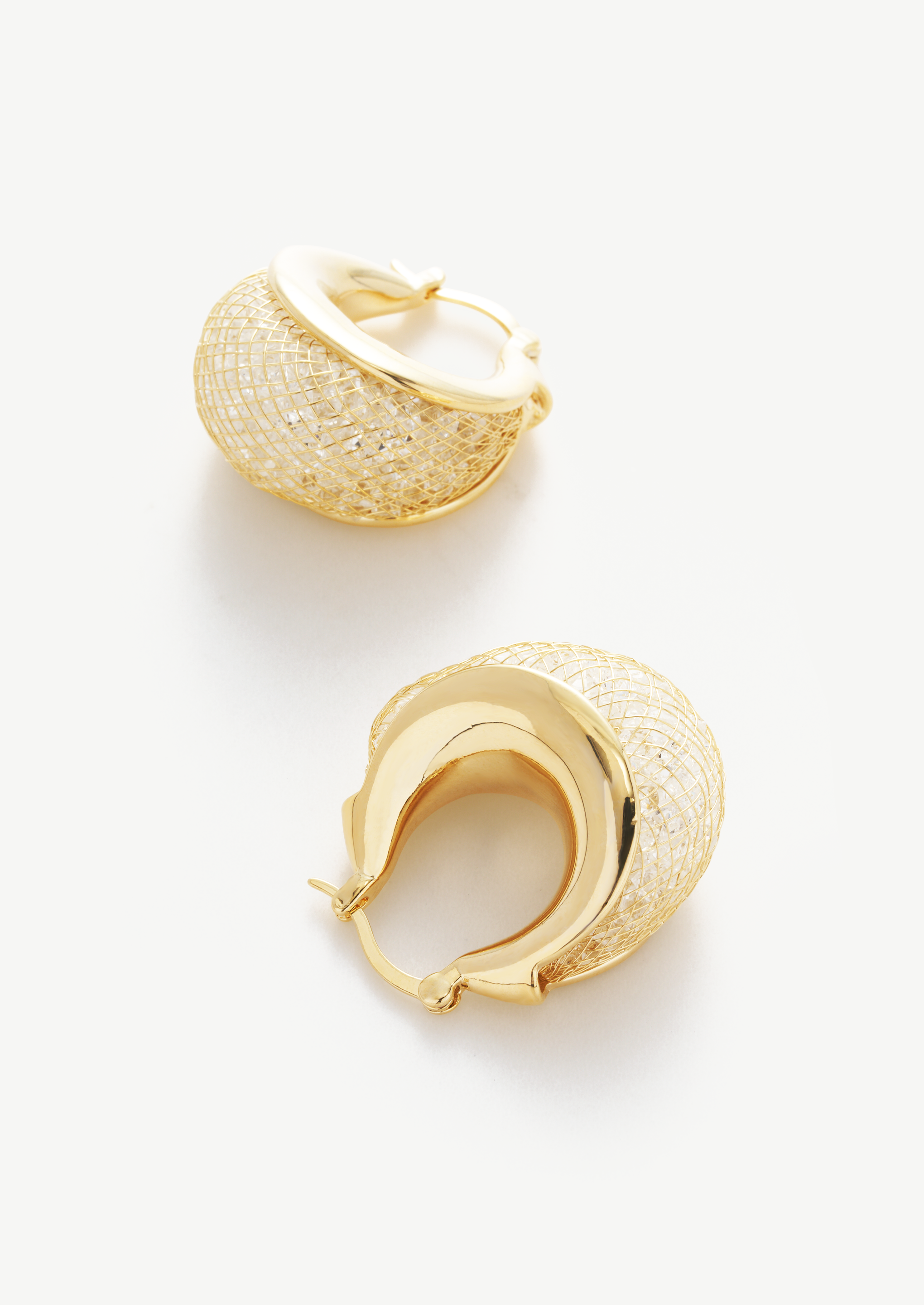 Sculptural Hoop Earrings