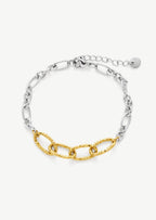 Duet Link Chain Bracelet