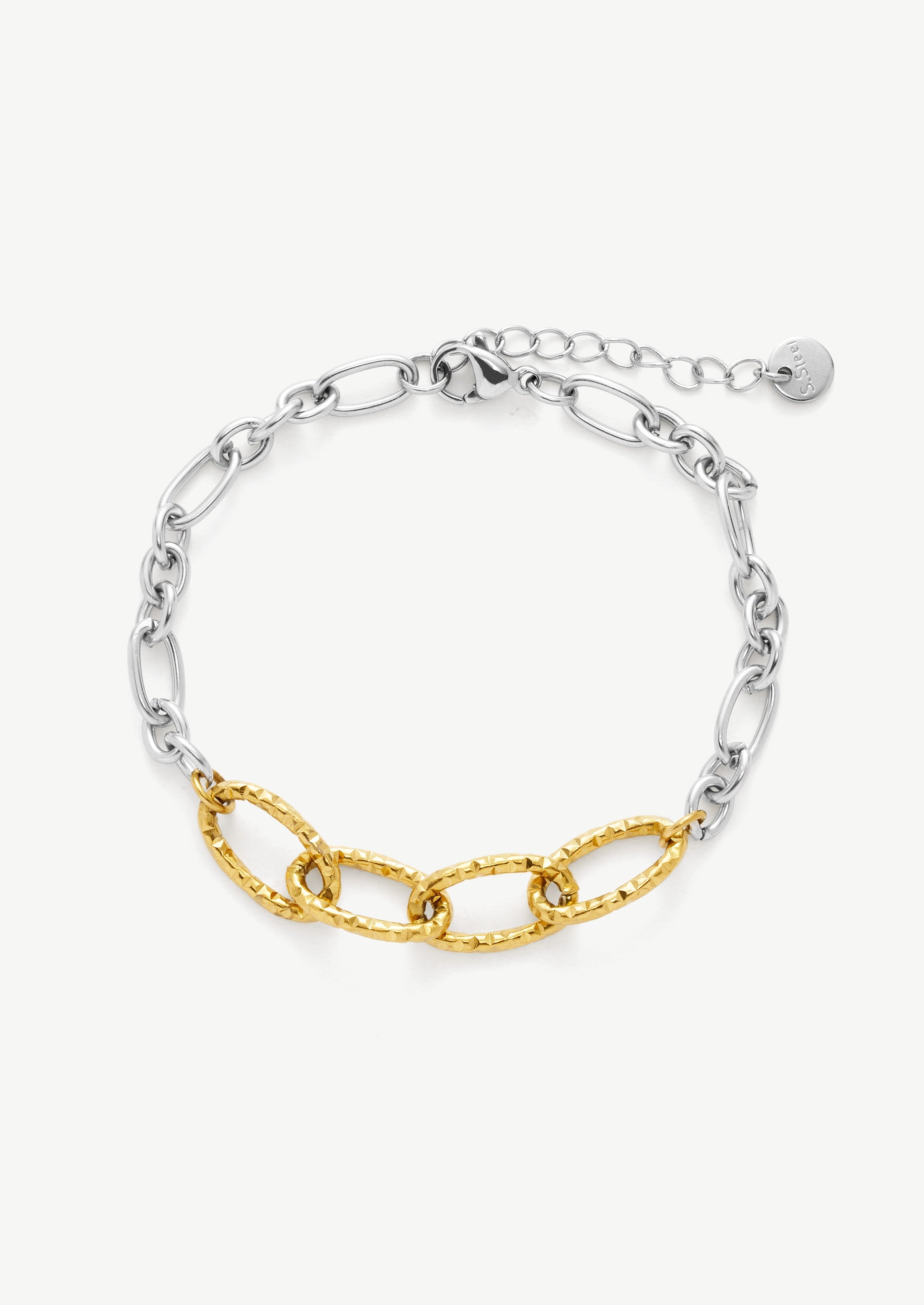 Duet Link Chain Bracelet