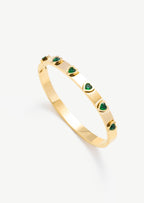 Heart Bangle Bracelet