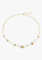 Pearl Station Chain Necklace