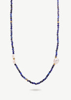 Mini Lazurite Beaded Necklace