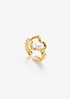 Pearl Heart Ring