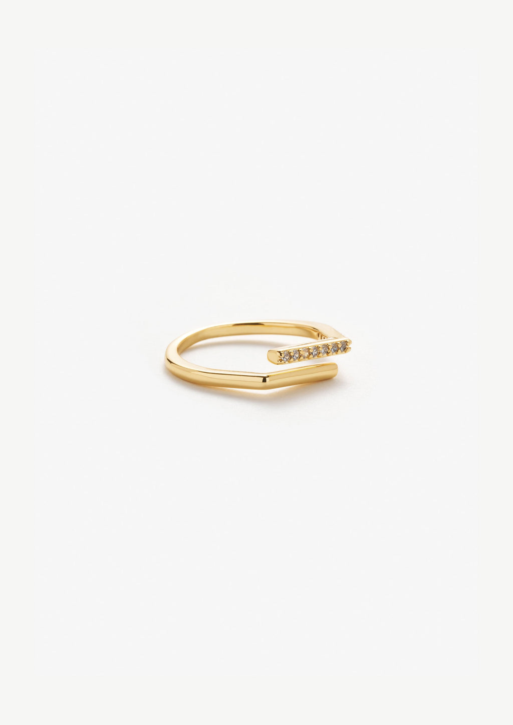 Pave Open Claw Ring