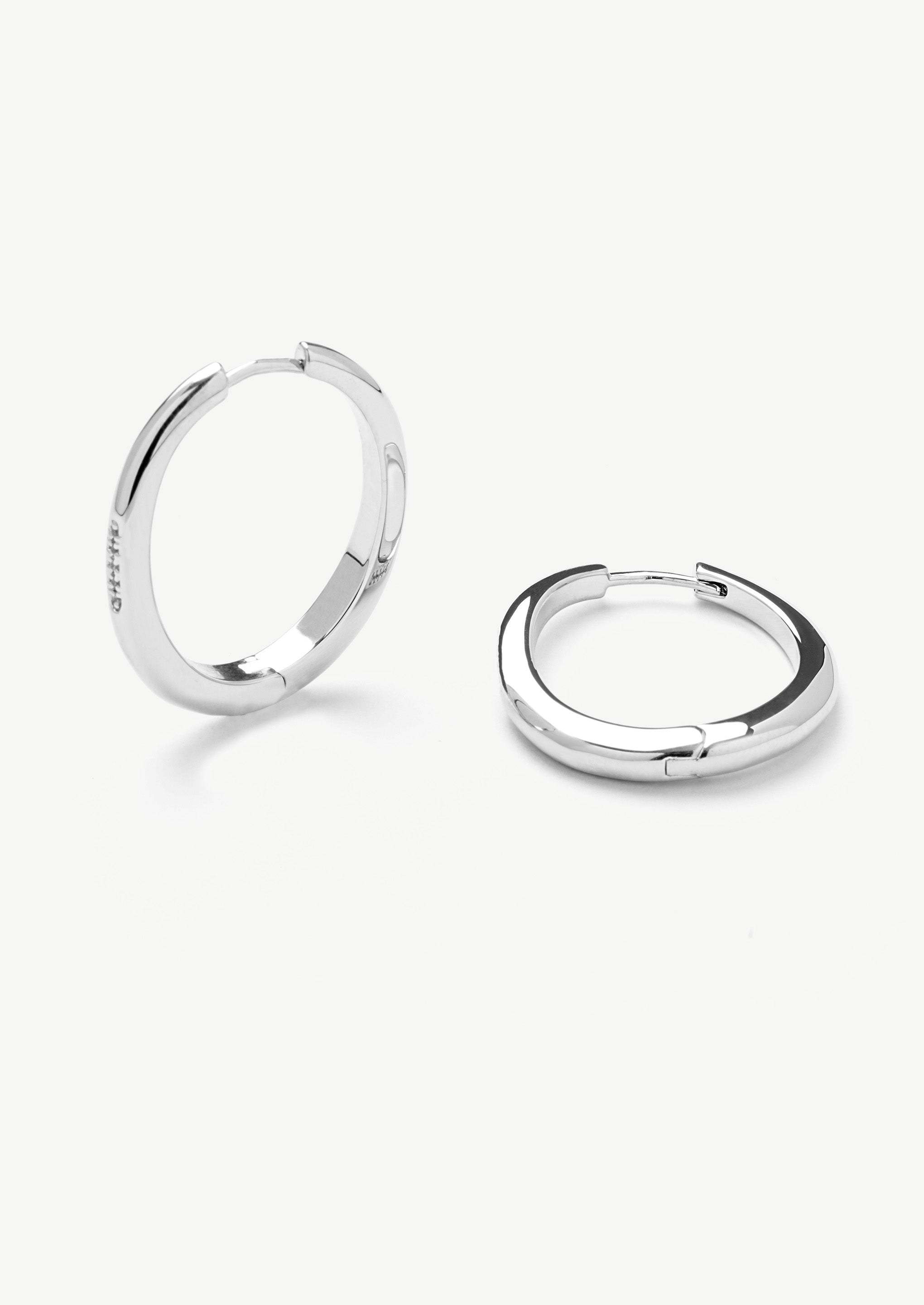 Tunnel Hoop Earrings
