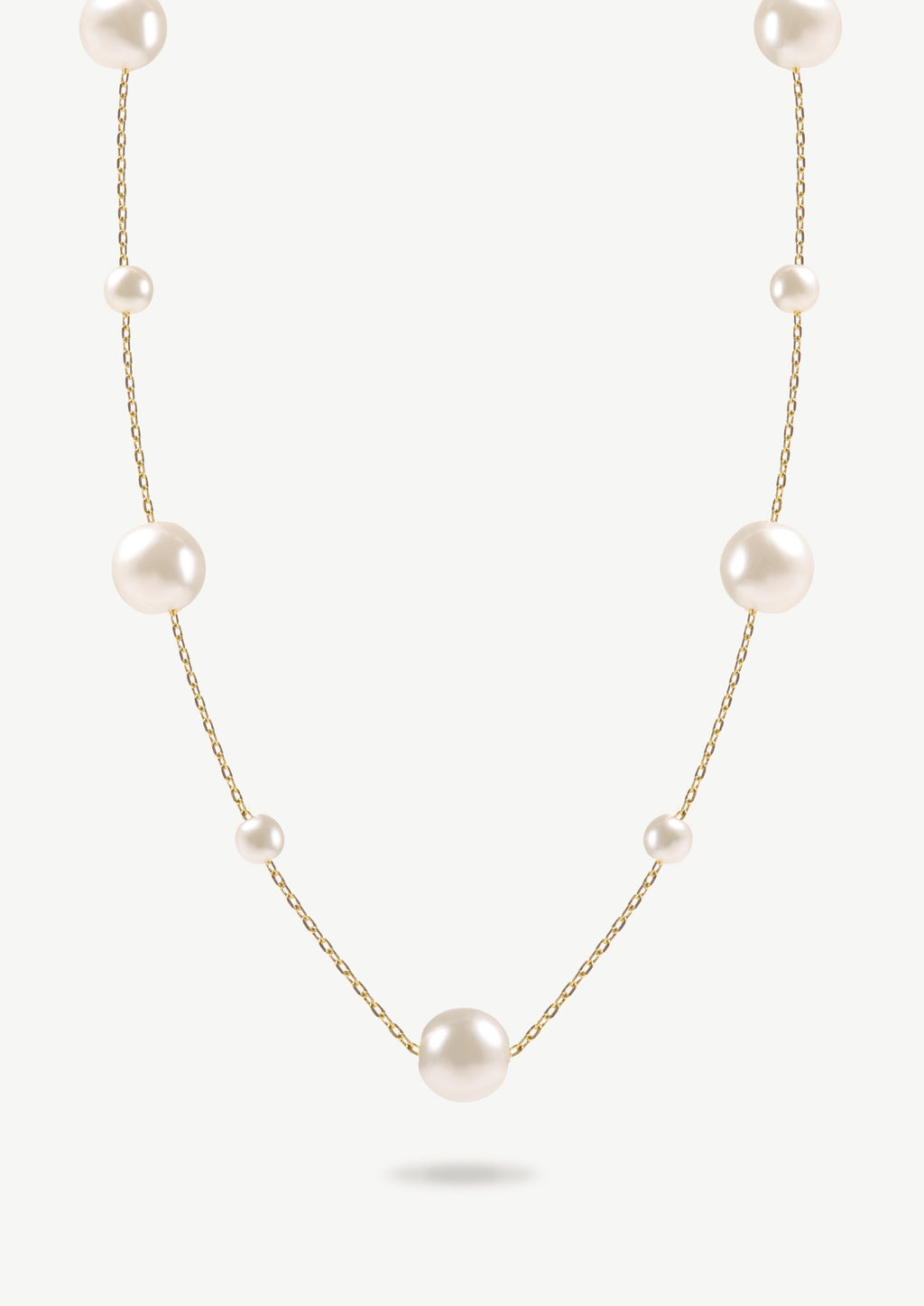 Pearl Station Necklace