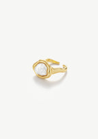 Irregular Pearl Ring