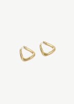 Square Tunnel Hoop Earrings