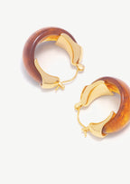 Sculptural Hoop Earrings