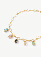 Iridescent Cube Necklace