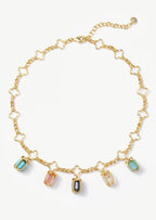 Iridescent Cube Necklace