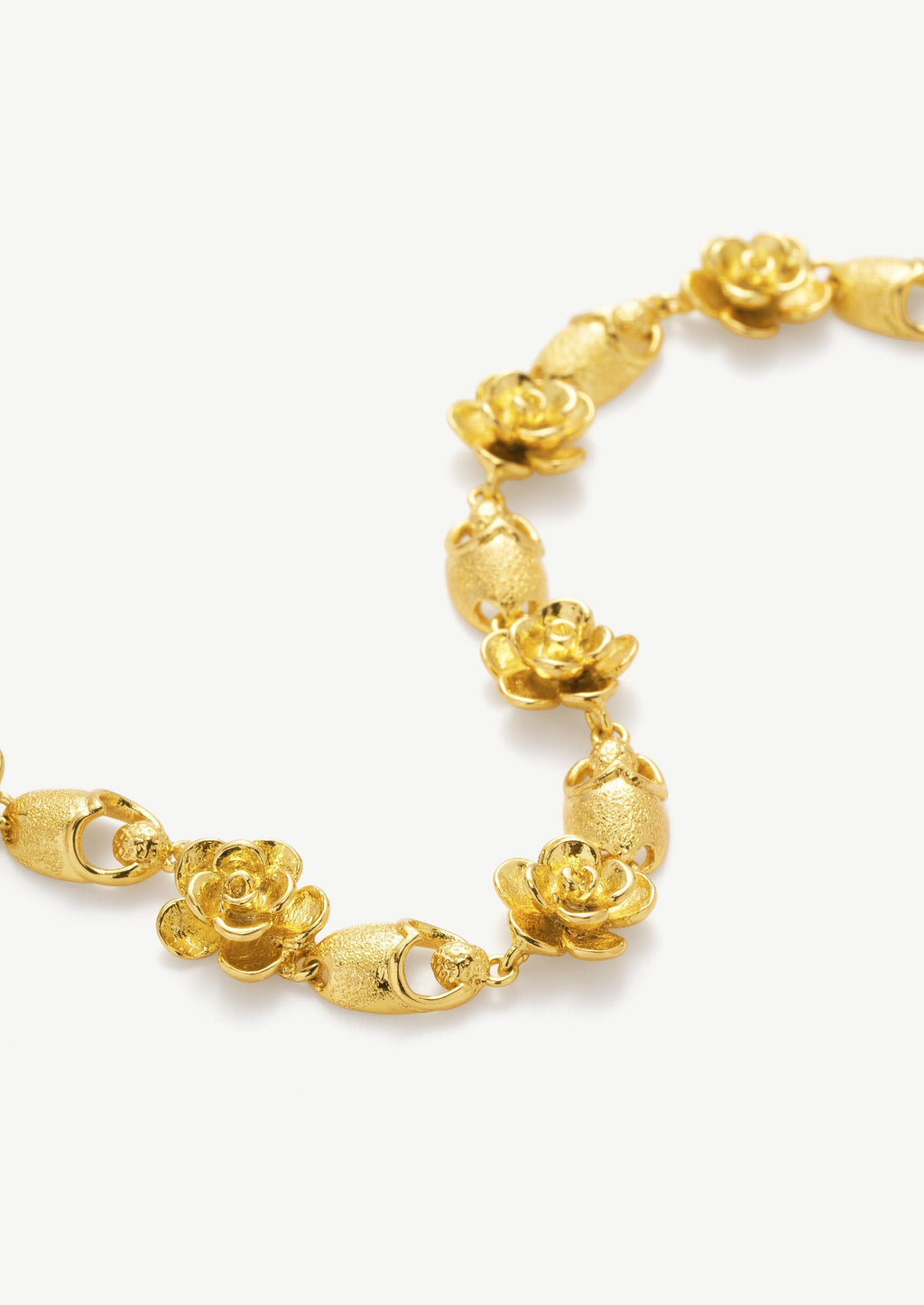 Golden Flower Bracelet