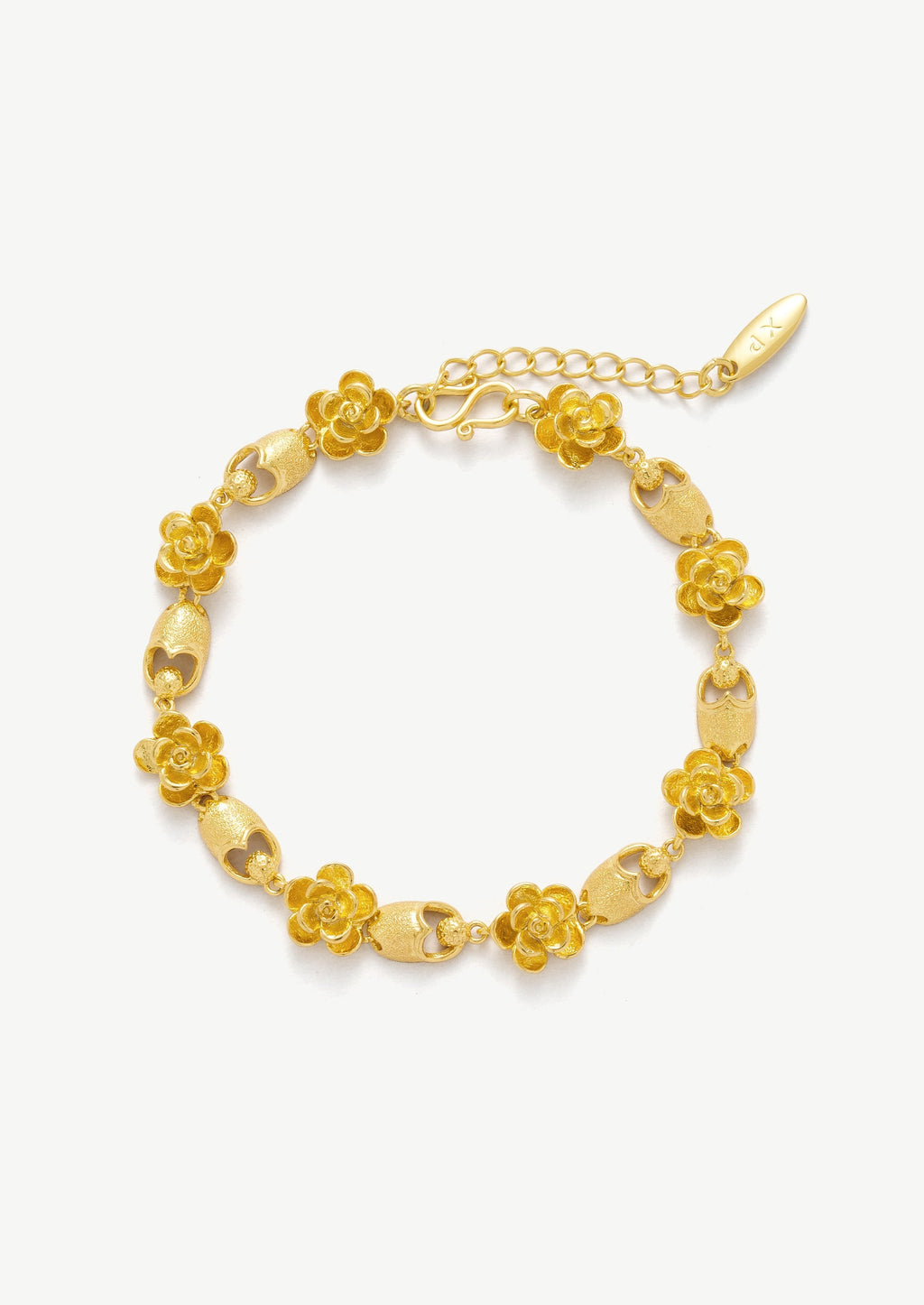 Golden Flower Bracelet