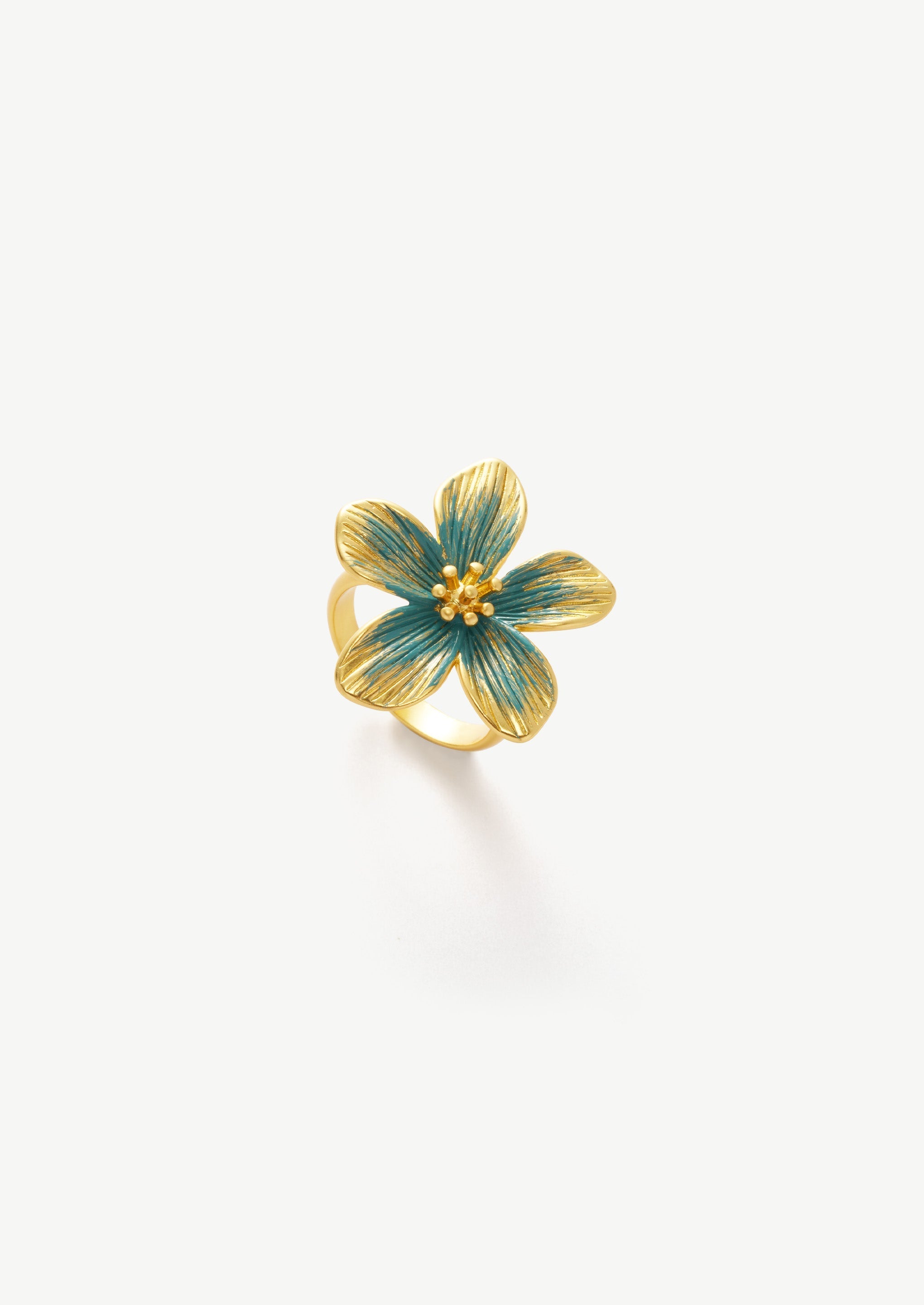 Gold Flower Ring