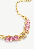 Gemstone Gold Chain Necklace