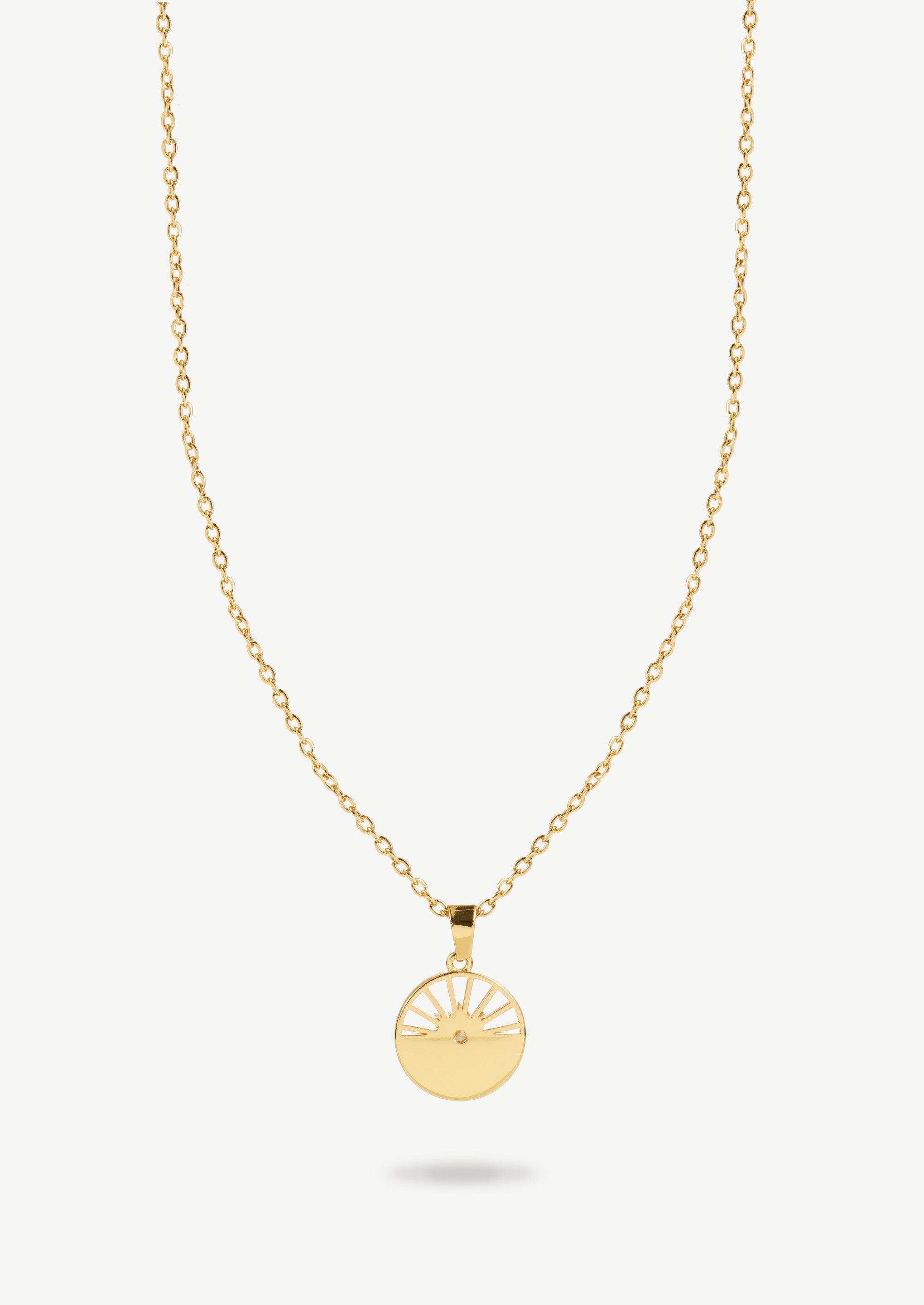 Sunburst Pendant Necklace