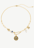 Evil Eye Charm Chain Necklace