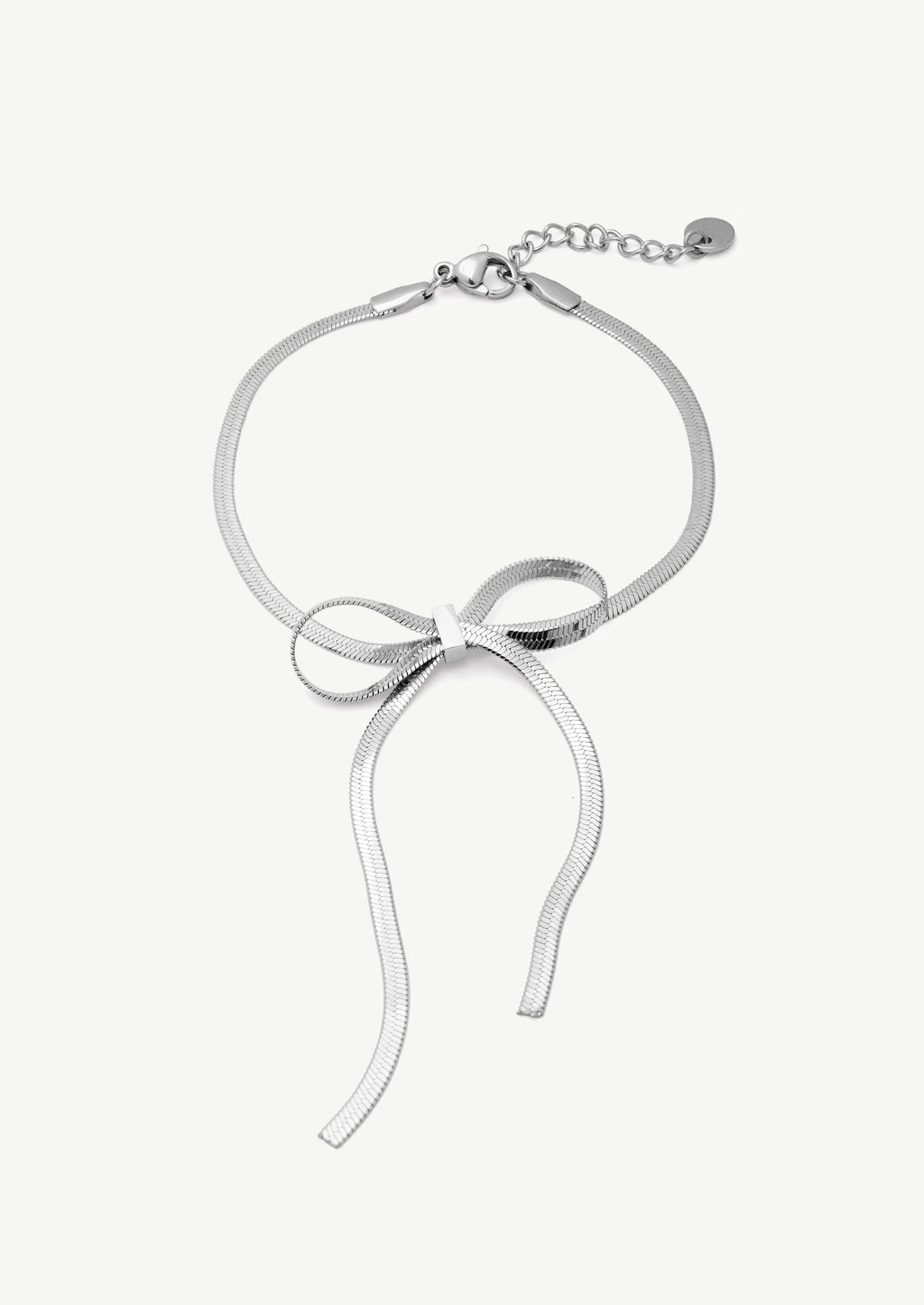 Bow Snake Chain Bracelet