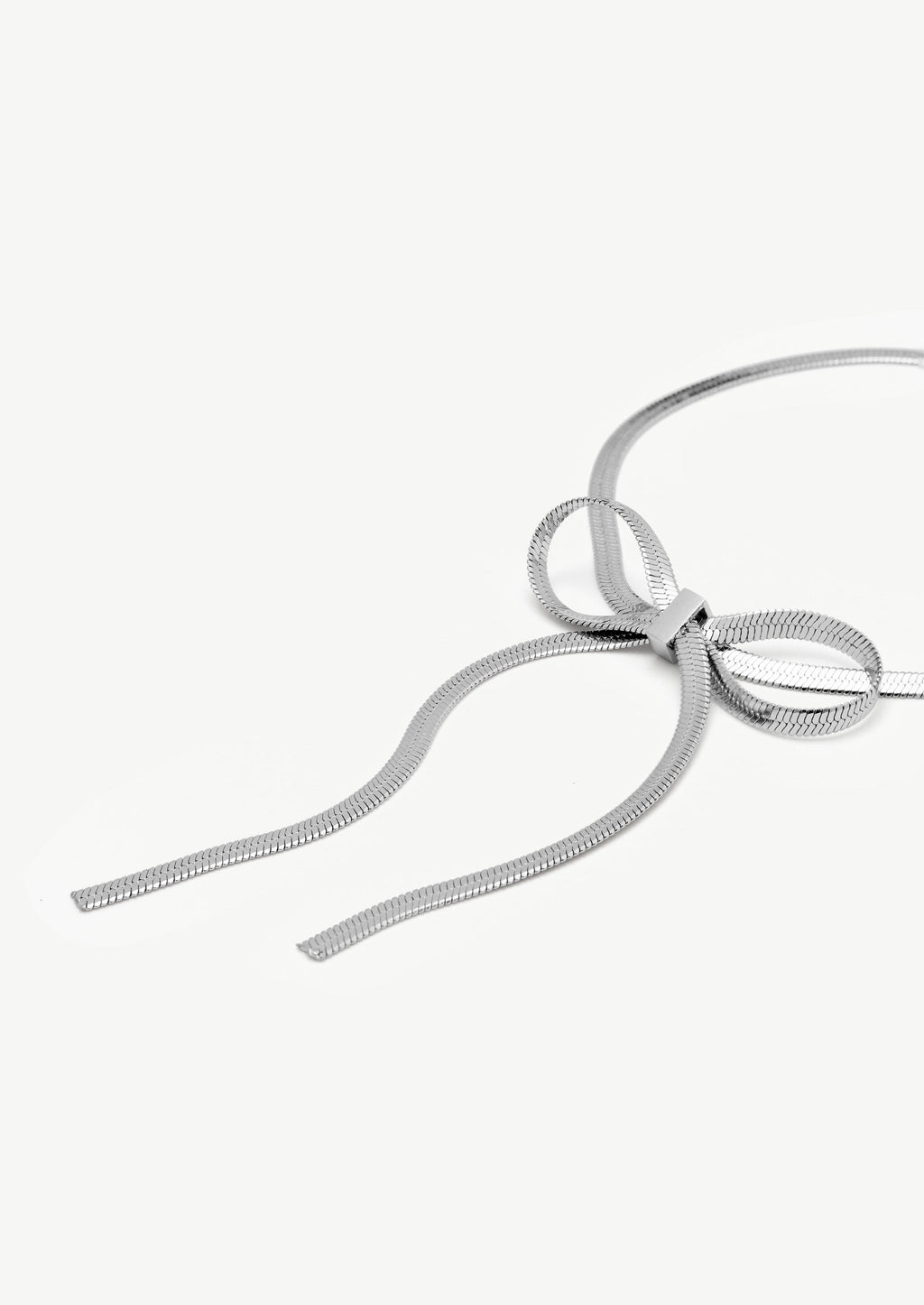 Bow Snake Chain Bracelet