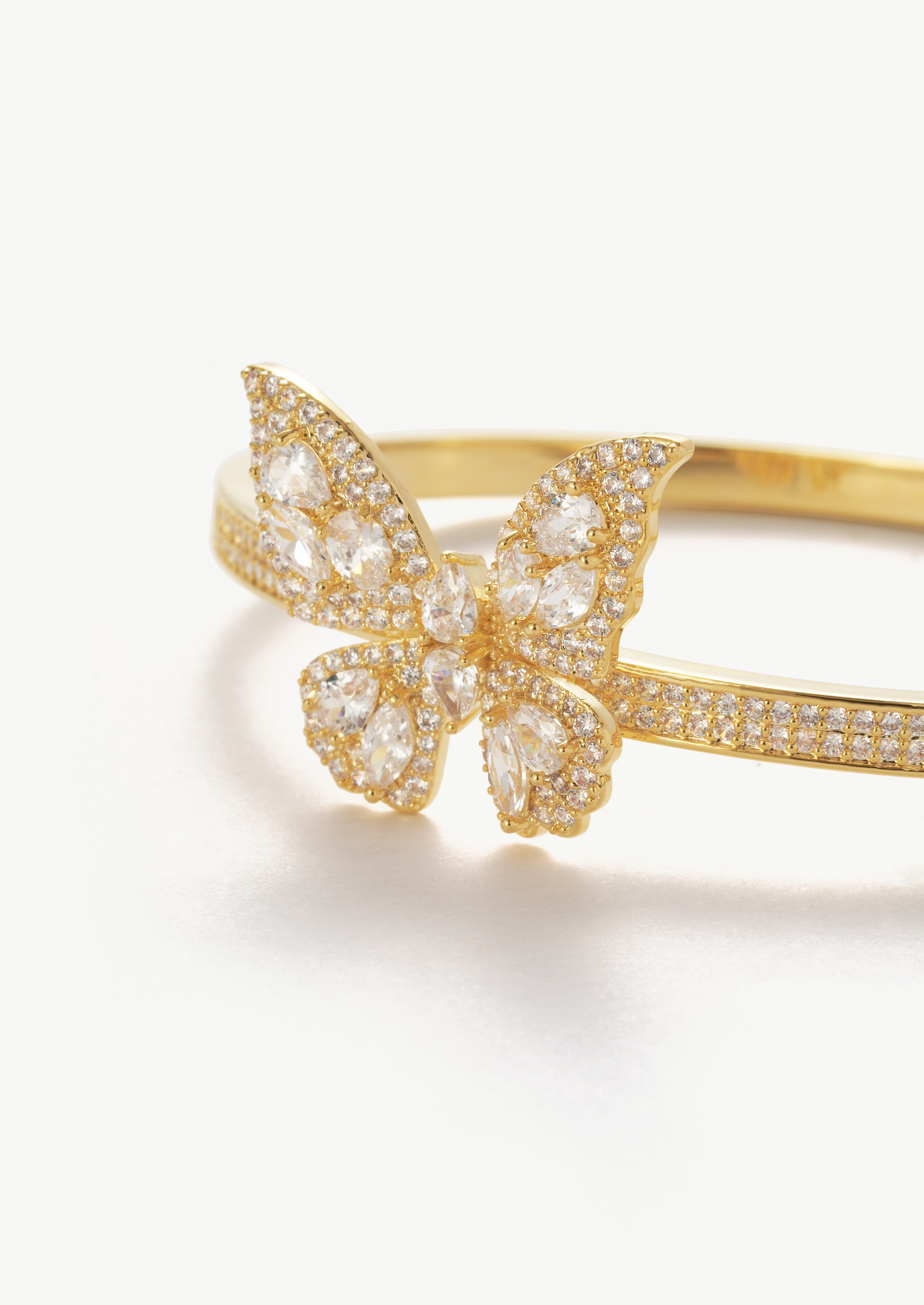 Butterfly Bangle Bracelet