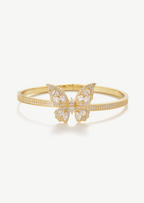 Butterfly Bangle Bracelet