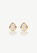 Double Square Stud Earrings