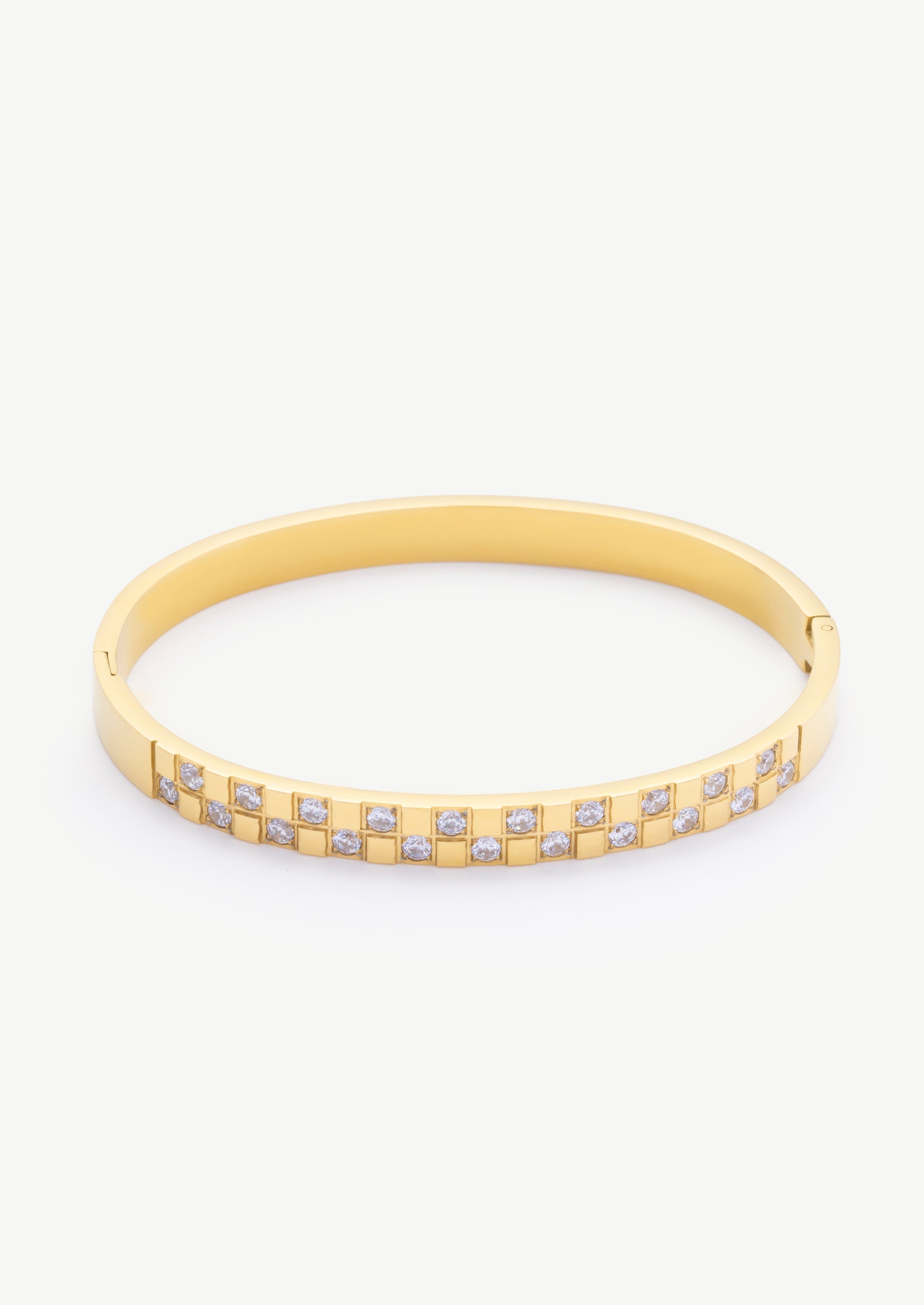 Checkerboard Bangle Bracelet