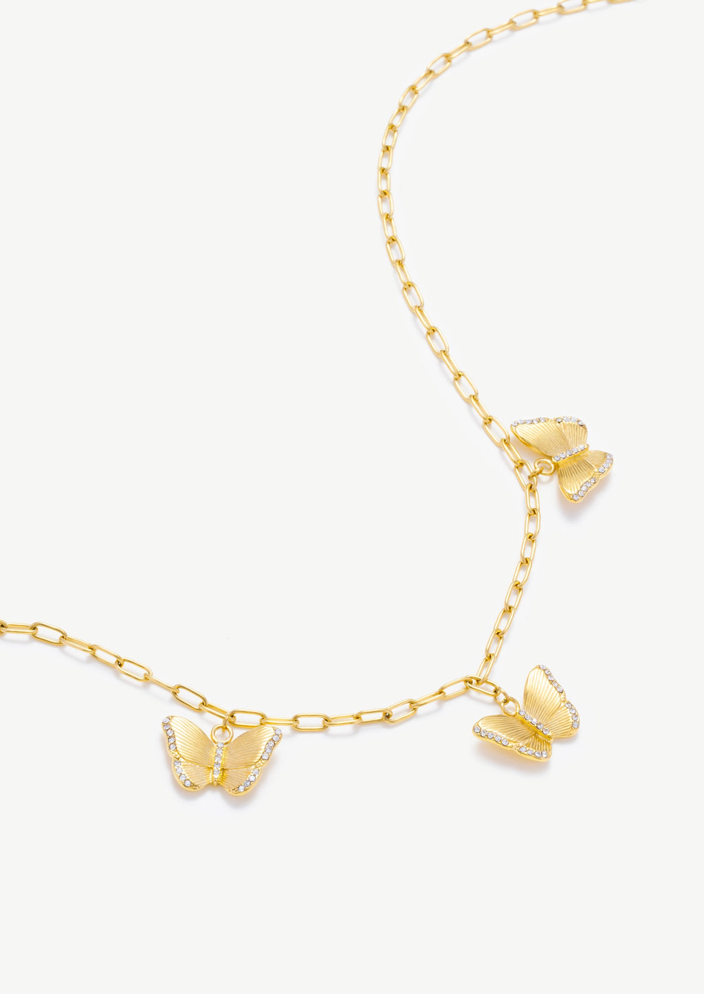 Butterfly Trio Necklace