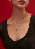 Bold Bead Pendant Necklace