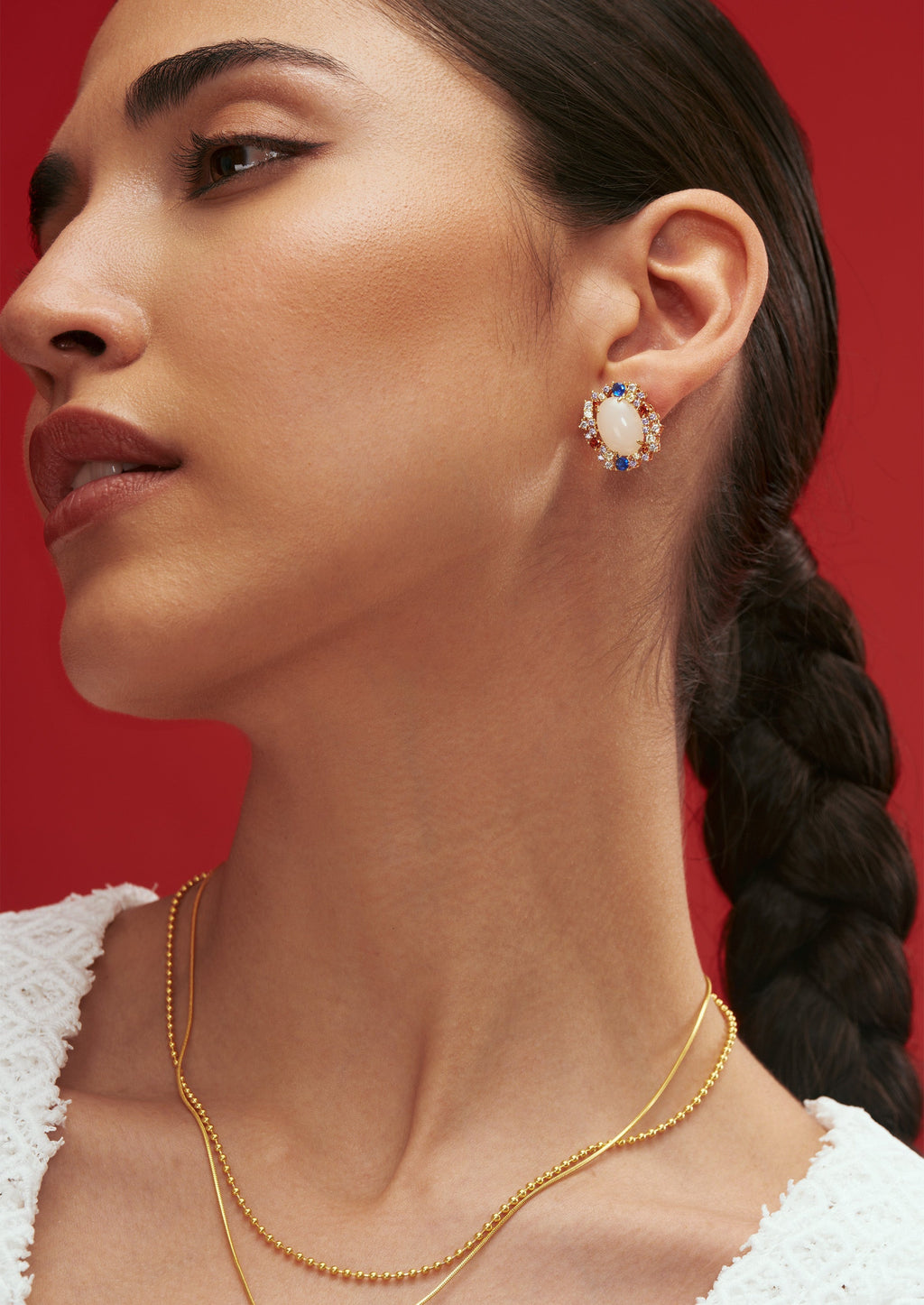 Wreath Stud Earrings