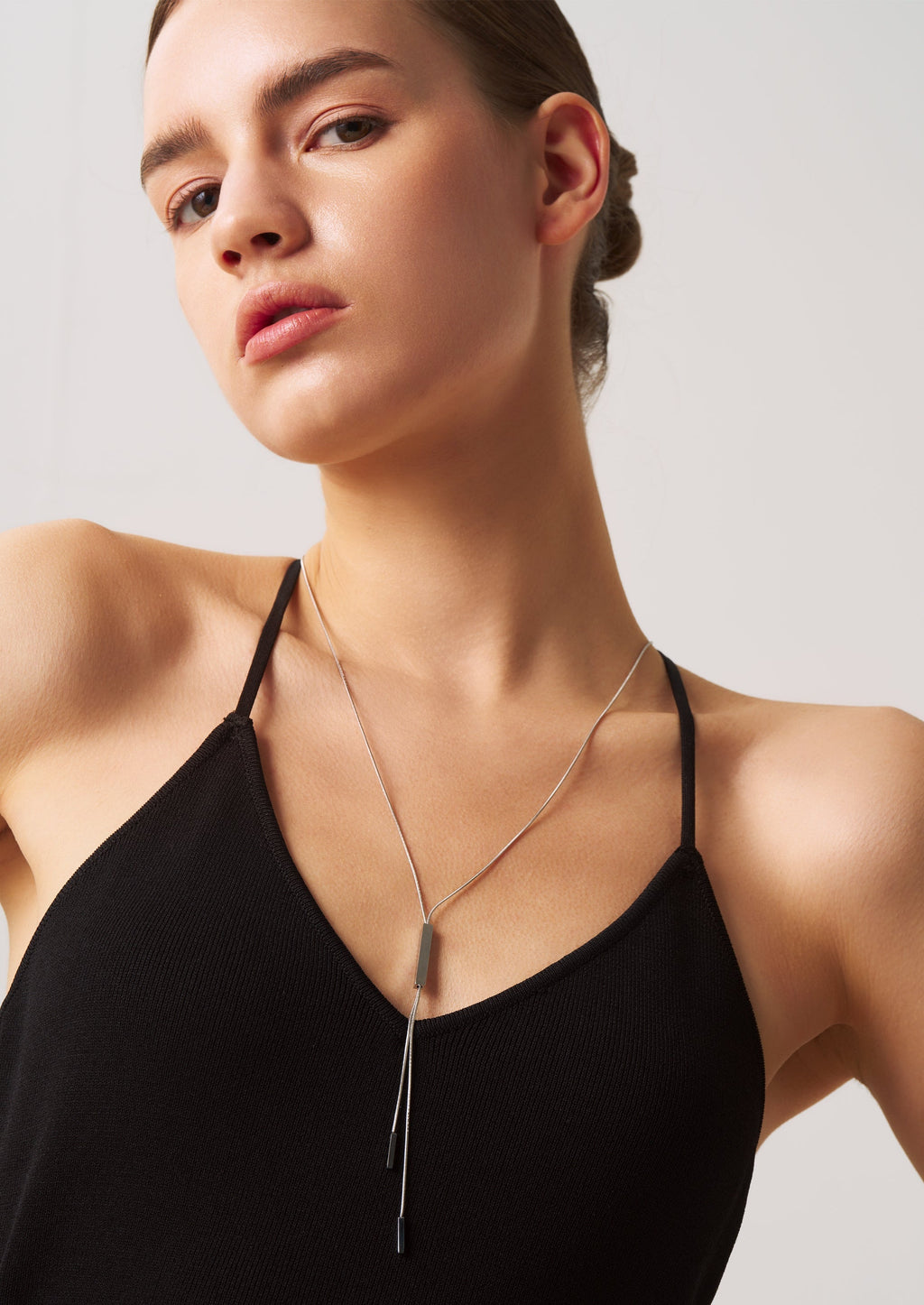 Rectangular Chain Necklace