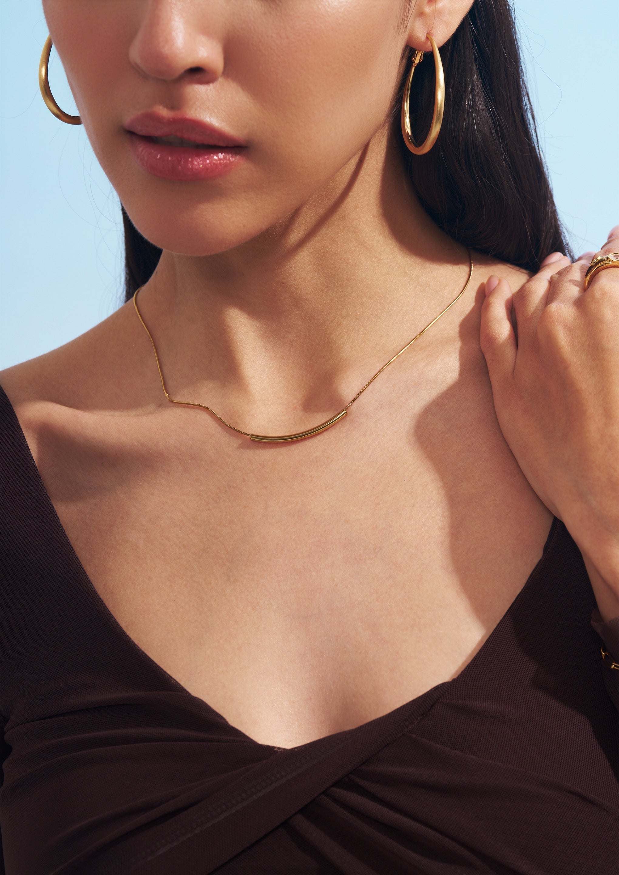 Classic Bar Chain Necklace