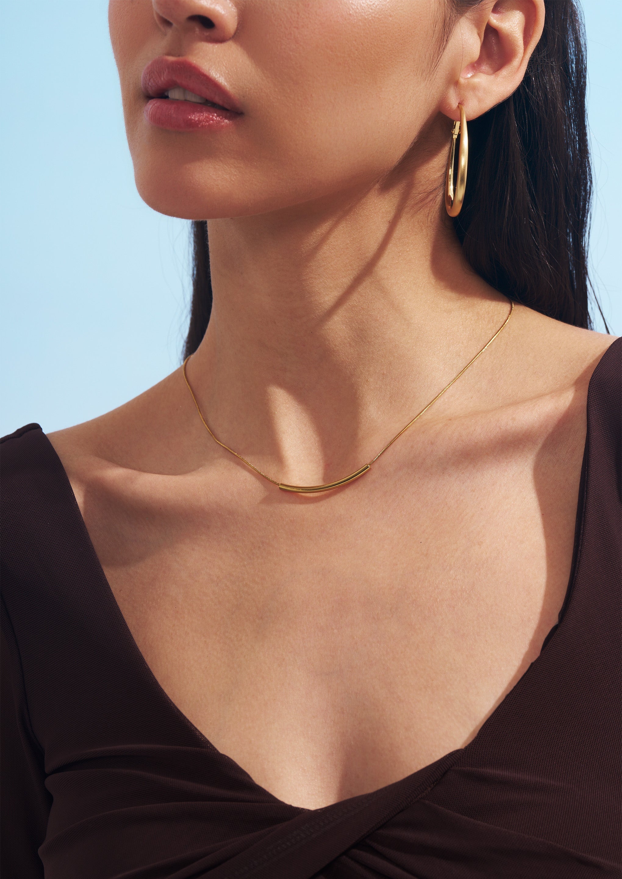 Classic Bar Chain Necklace