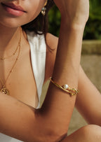 Pearl Twist Bangle