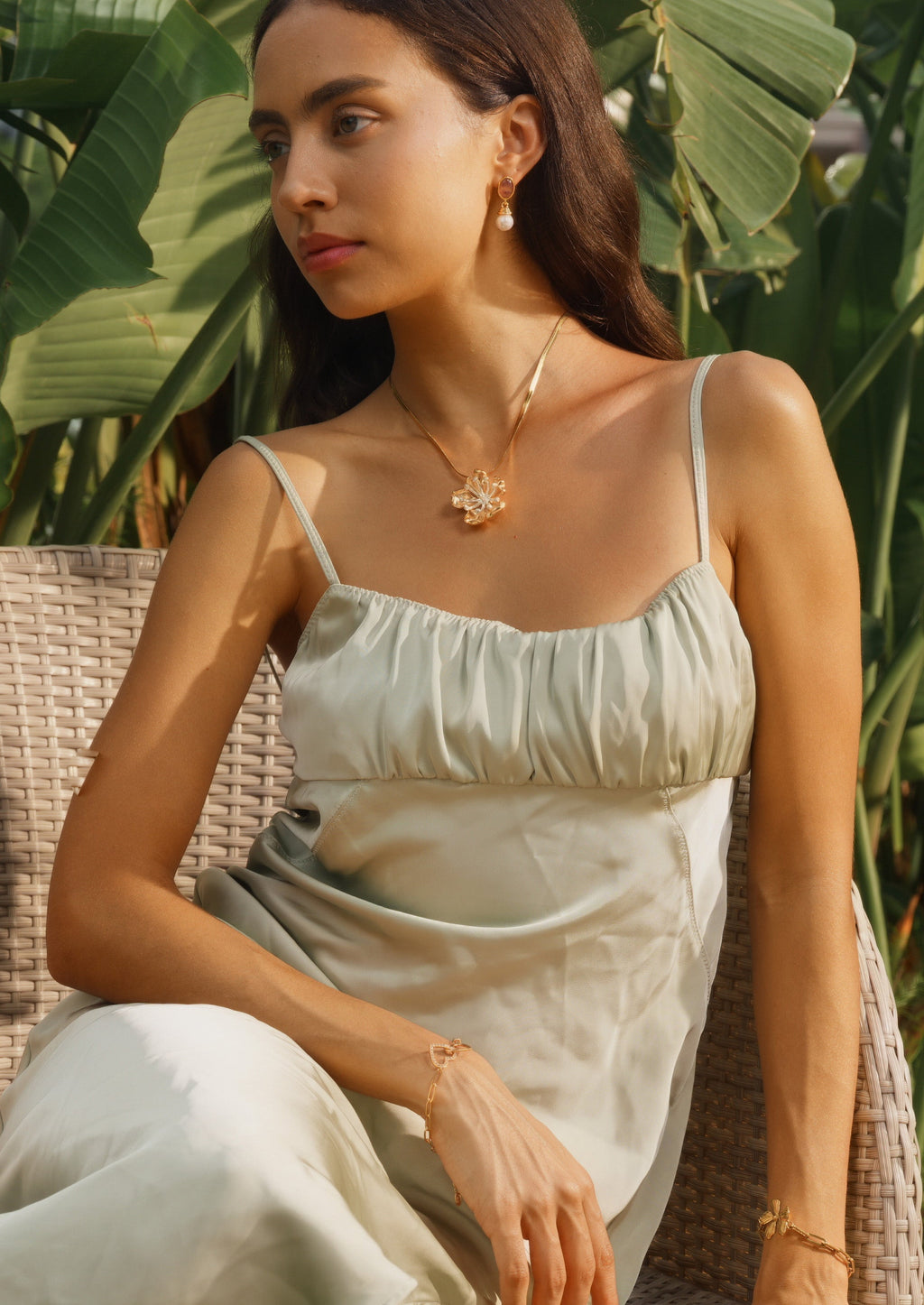 Bloom Flower Pendant Necklace